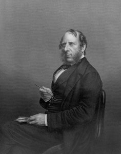 George Cruikshank Esq, a "The Drawing Room Portré Gallery of Eminent Personages"-ből, D. J Pound metszete, 1861